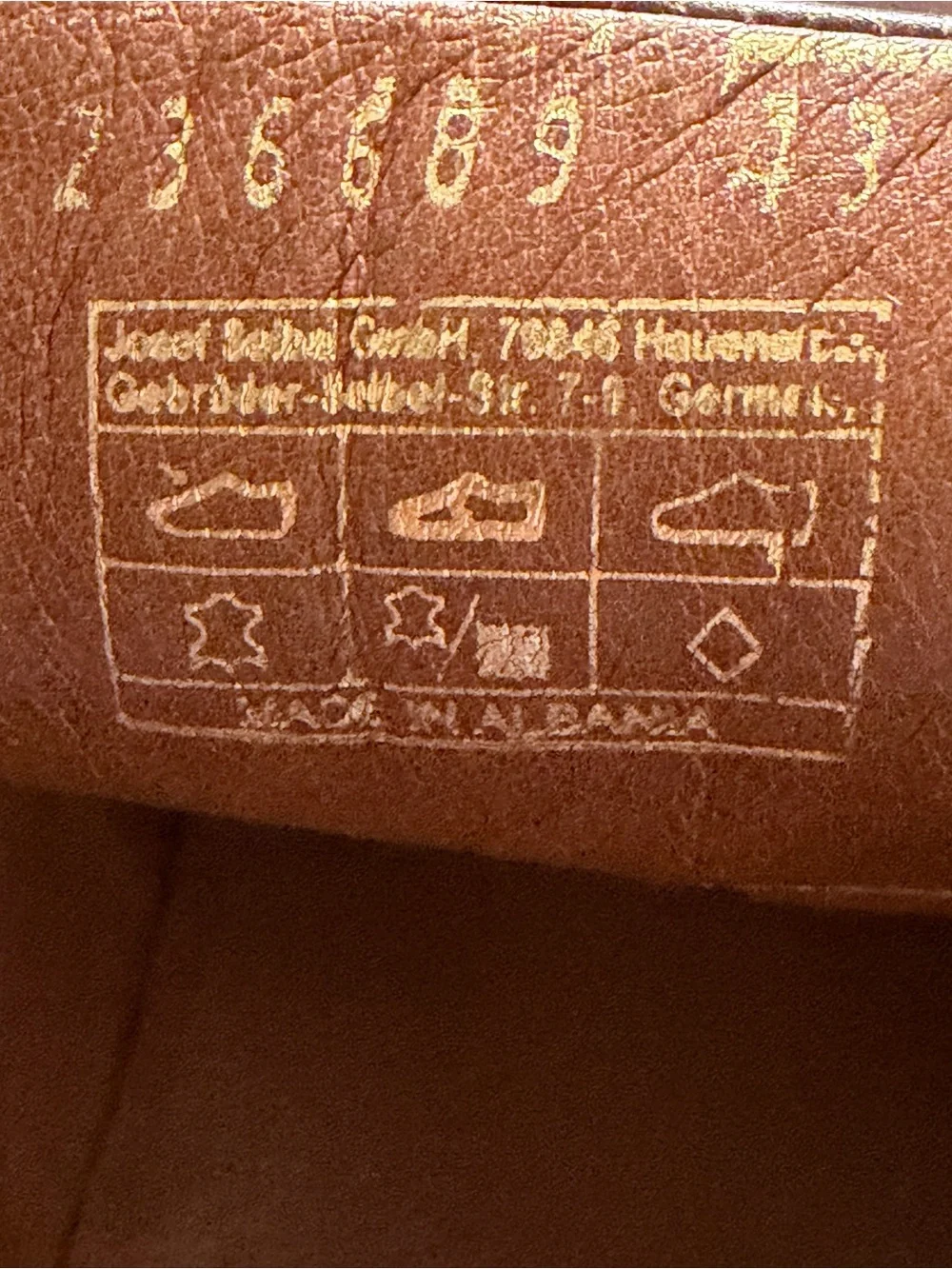 Josef Seibel durable leather